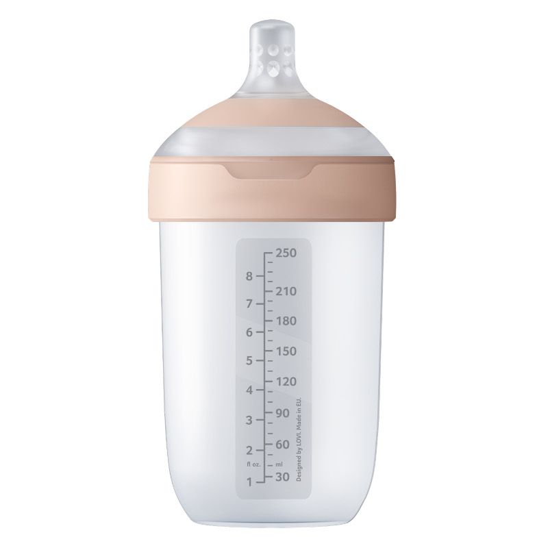 Шише за хранене Mammafeel, LOVI, 250 мл, 3м.+ – 4