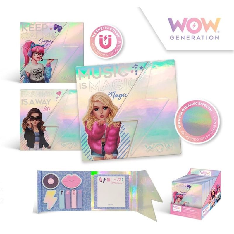 Лепящи листчета Kids Licensing, Wow Generation-