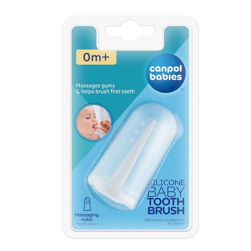Силиконов накрайник за почистване на венци и зъби Canpol babies – 4