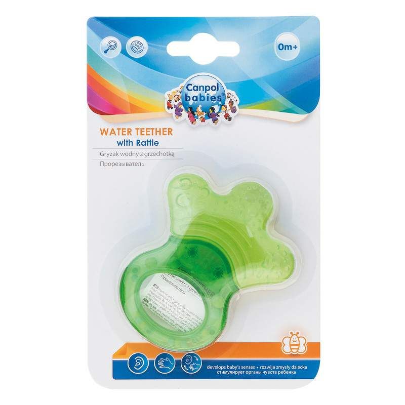 Водна чесалка с дрънкалка Canpol babies, Little paw – 4