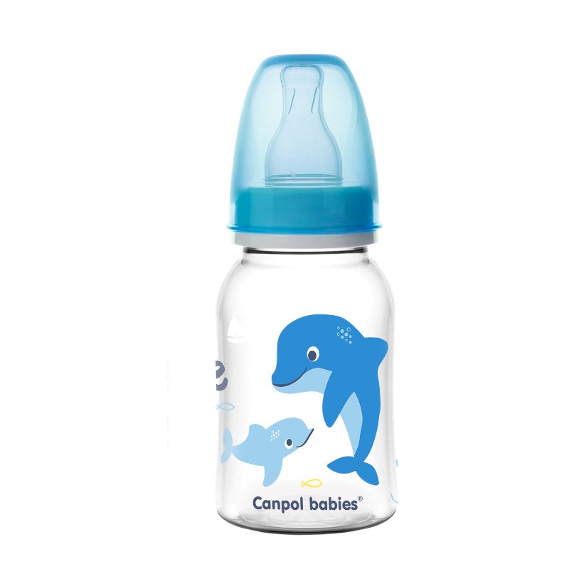 Шише за хранене Canpol babies, Love & Sea, 0м+