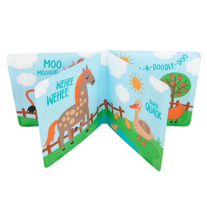 Музикална книжка за игра със свирка Canpol babies, Farm Animal – 2