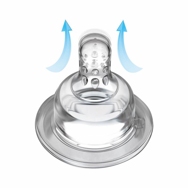 Силиконов биберон Dinamic Fast, LOVI, 2 бр., 9м+ – 3