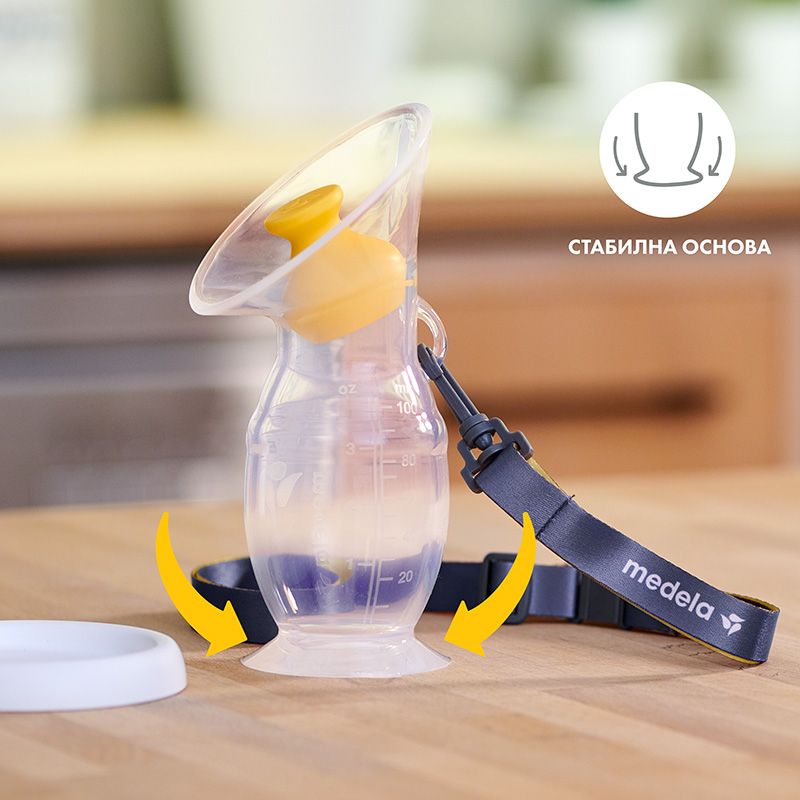 Силиконов колектор за кърма Medela, 1 бр. – 7