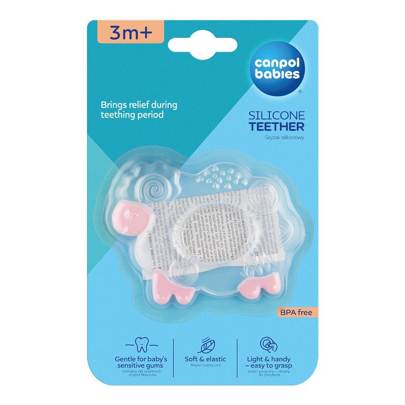 Силиконова чесалка Canpol babies, Sheep – 4
