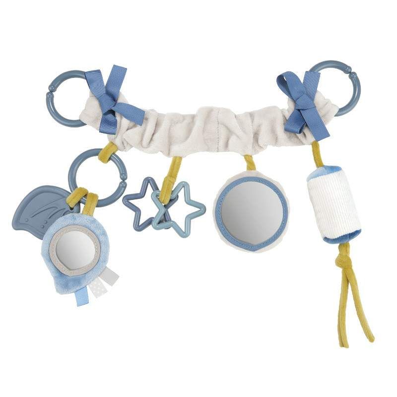 Играчка за количка Canpol babies, Pastel Friends, сива