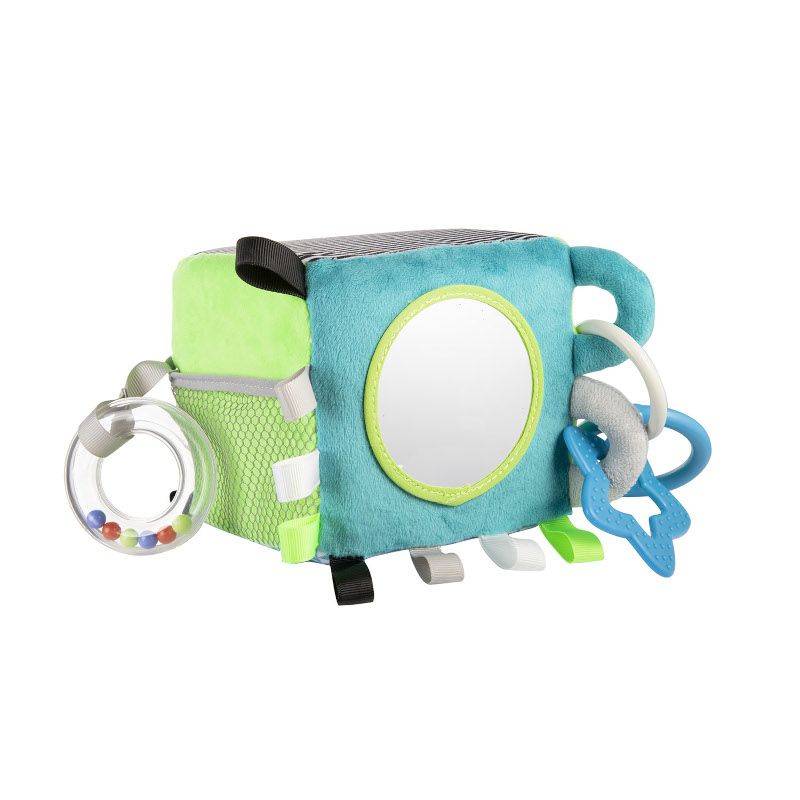 Меко кубче за игра Canpol babies, Bears, сиво – 2