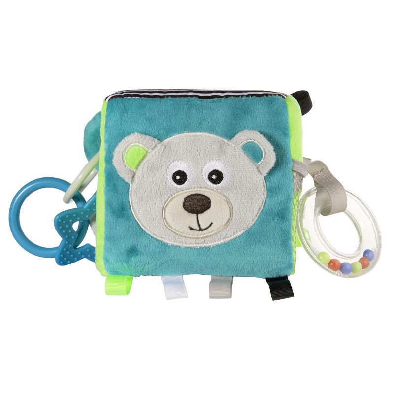 Меко кубче за игра Canpol babies, Bears, сиво – 5