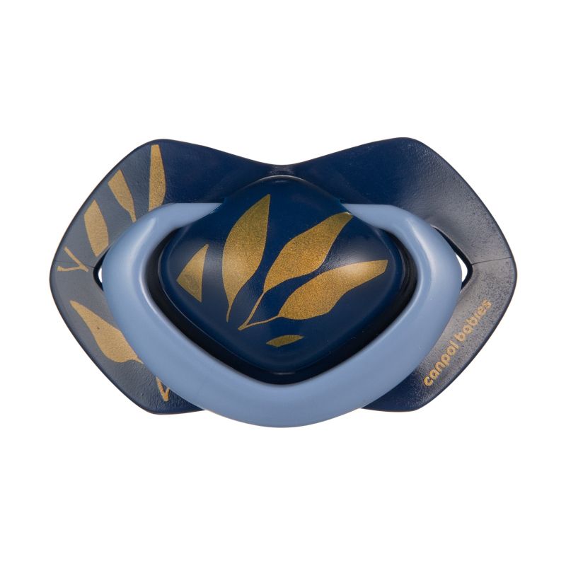 Симетрични залъгалки Canpol babies, Gold – 0-6м., 2 бр., – 5