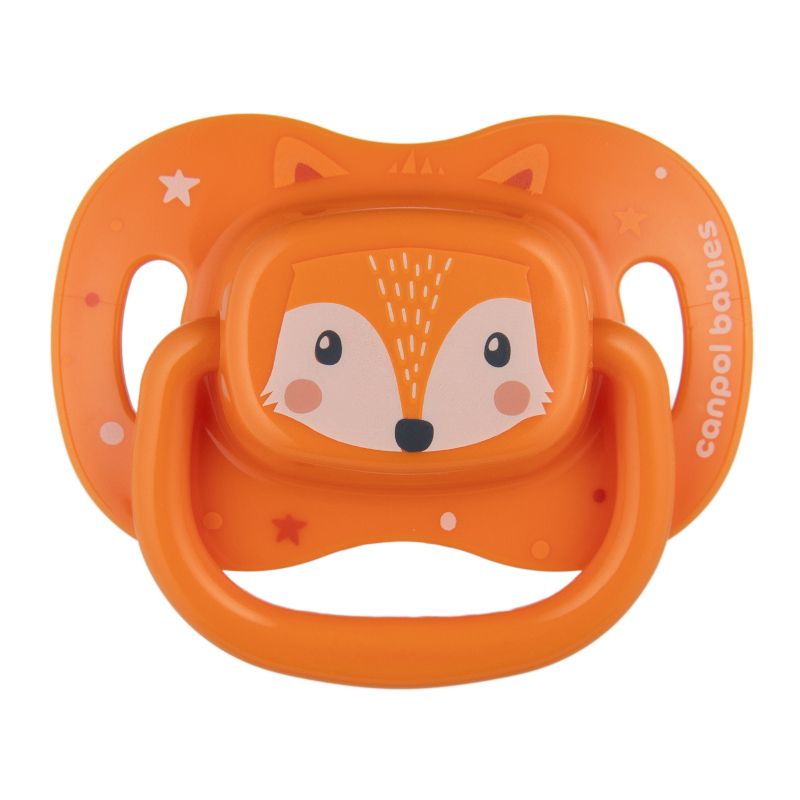 Симетрична залъгалка Canpol babies, Cute Animals, 0-6 м
