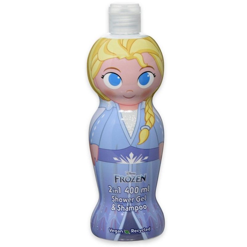 Душ гел и шампоан 2в1 2D Elsa, 400 мл