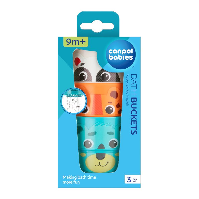Кофички за баня Canpol babies, Hello Little, 3 бр. – 13