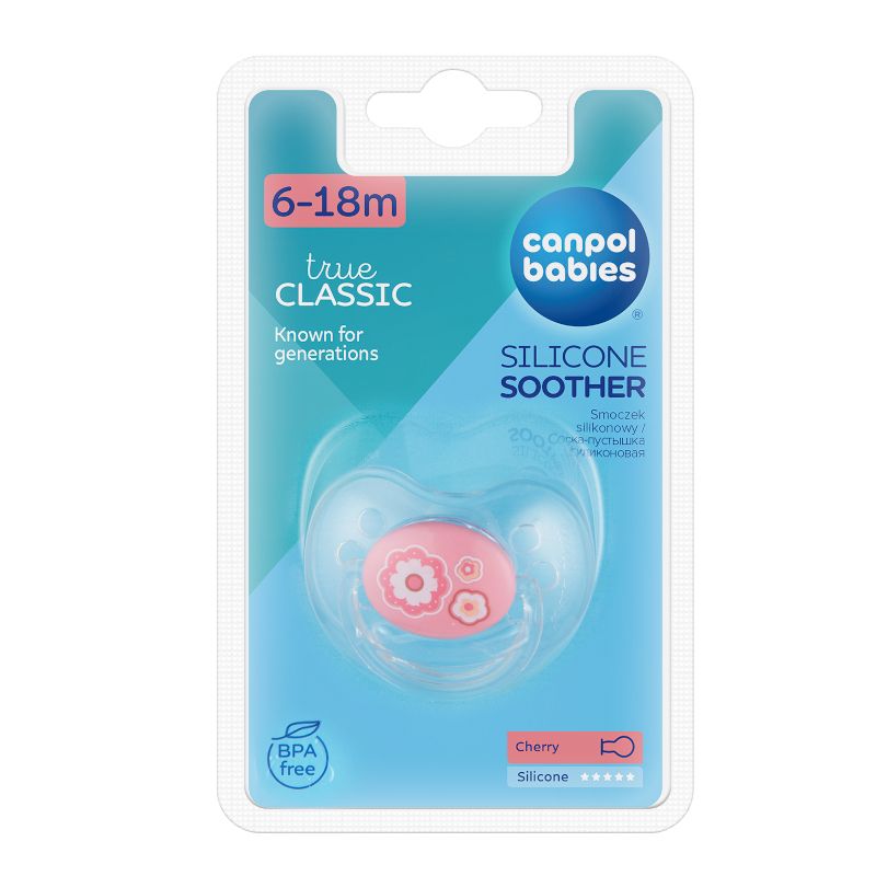 Залъгалка-черешка Canpol babies, Newborn Baby, 6-18м – 3