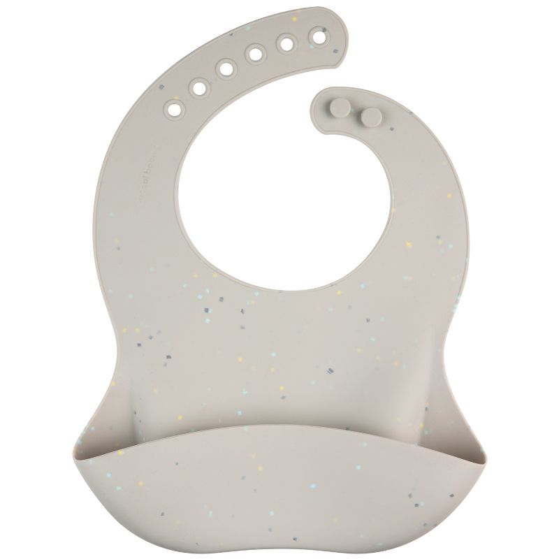 Силиконов лигавник с джоб Canpol babies, Dots – 3