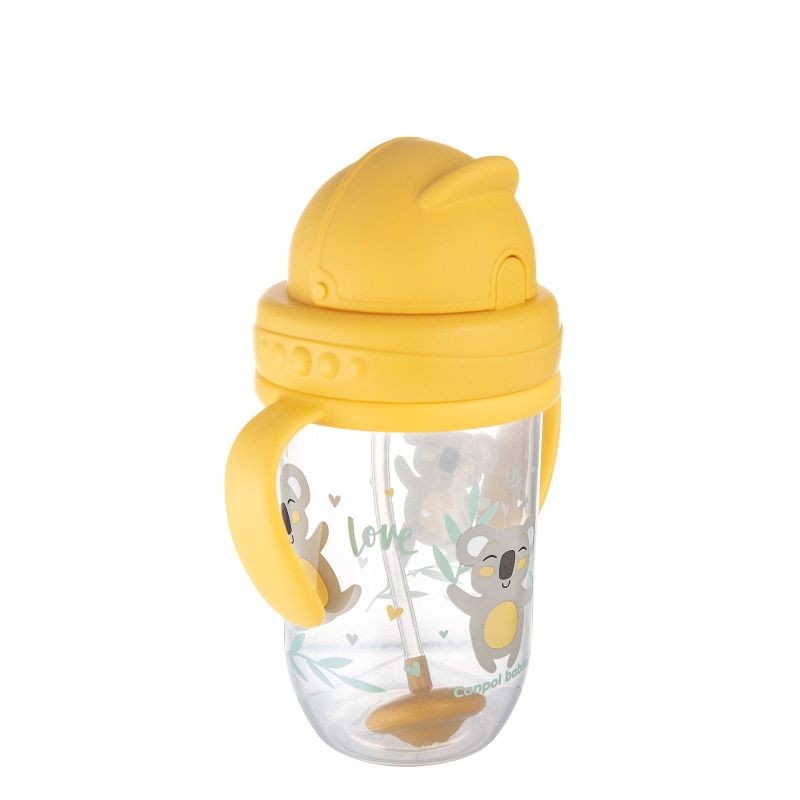 Неразливаща се чаша със сламка Canpol babies, Exotic Animal – 4