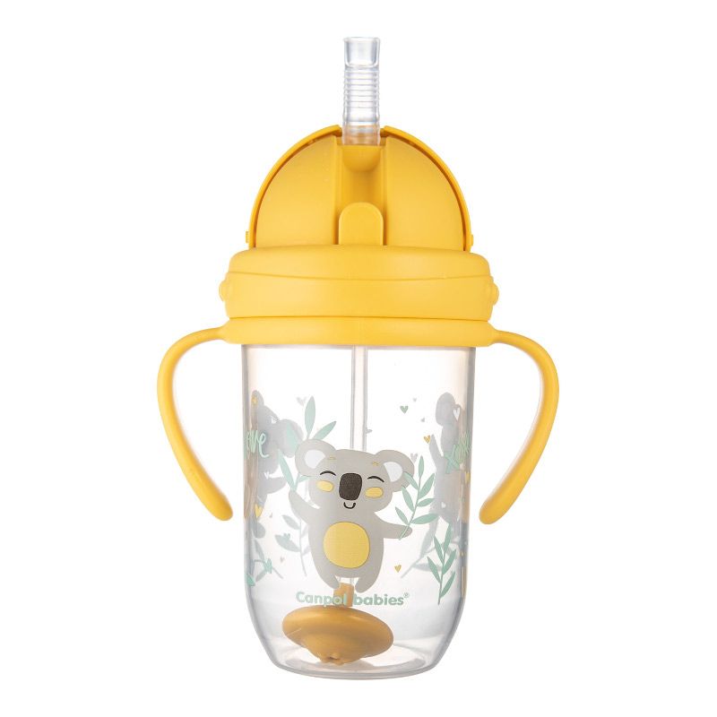 Неразливаща се чаша със сламка Canpol babies, Exotic Animal – 7