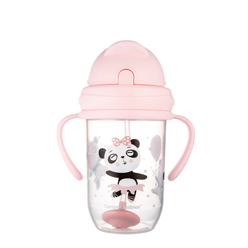 Неразливаща се чаша със сламка Canpol babies, Exotic Animal – 2