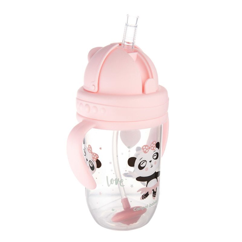 Неразливаща се чаша със сламка Canpol babies, Exotic Animal – 8