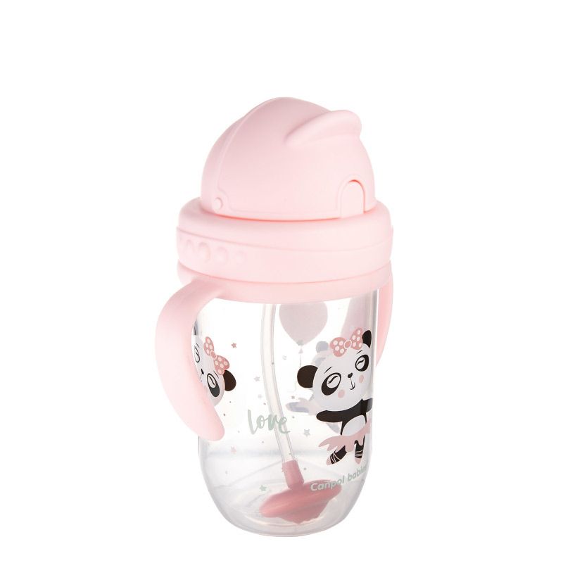 Неразливаща се чаша със сламка Canpol babies, Exotic Animal – 9