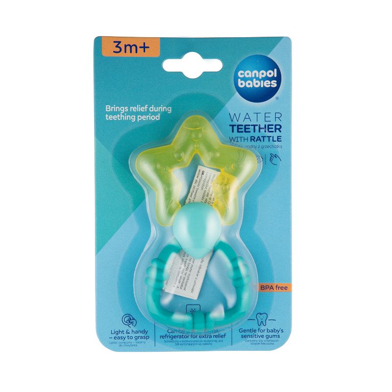 Водна чесалка с дрънкалка Canpol babies, Magic Wand – 5