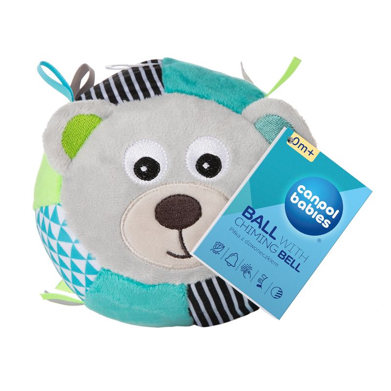 Мека топка за игра Canpol babies, Bears, сива – 3