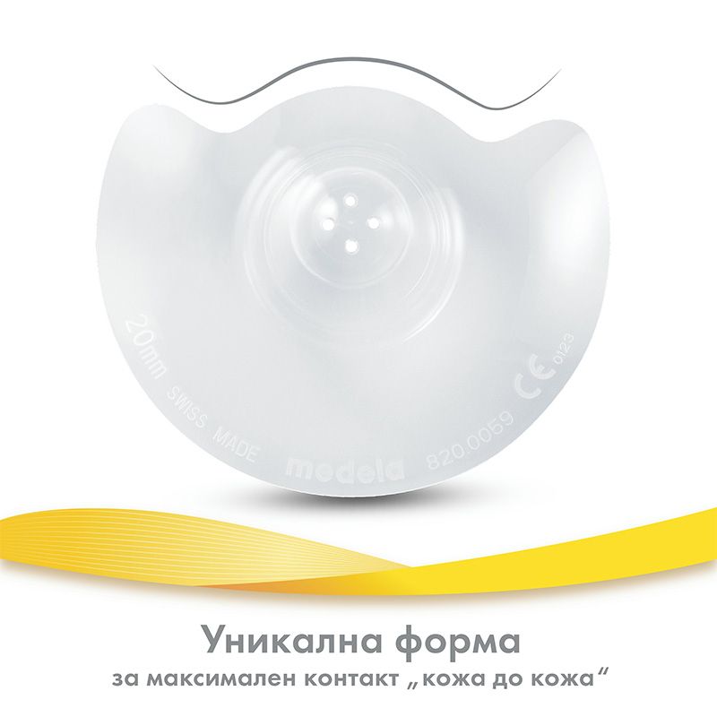 Силиконови зърна Medela, размер M, 2 бр. – 2