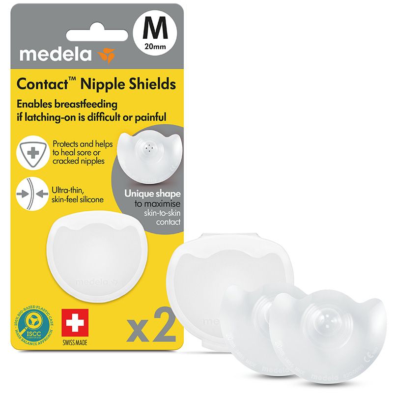 Силиконови зърна Medela, размер M, 2 бр.