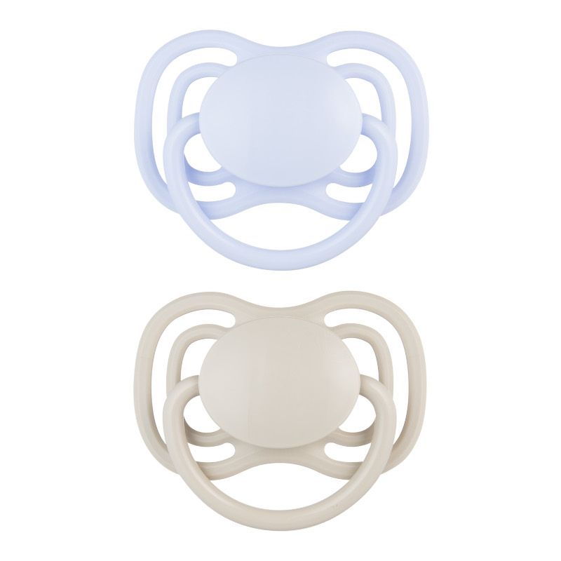 Симетрични залъгалки Canpol babies, Dental Air, Nude, 0-6м