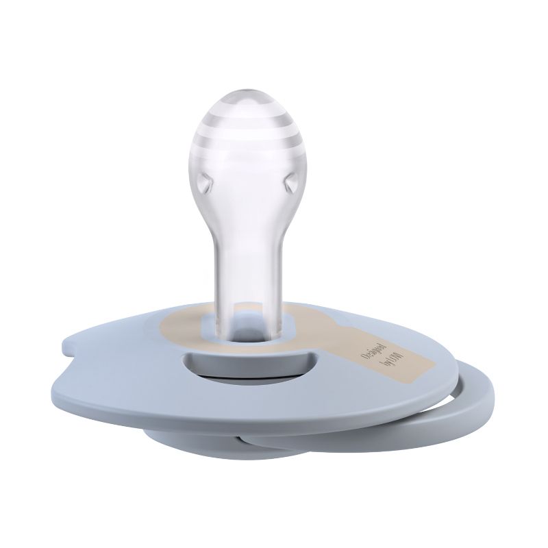 Силиконова динамична залъгалка Prime Baby Blue, LOVI, 0-6 м – 2