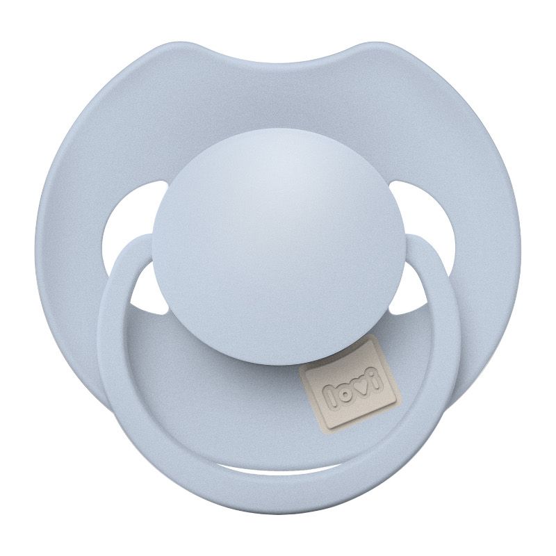 Силиконова динамична залъгалка Prime Baby Blue, LOVI, 0-6 м