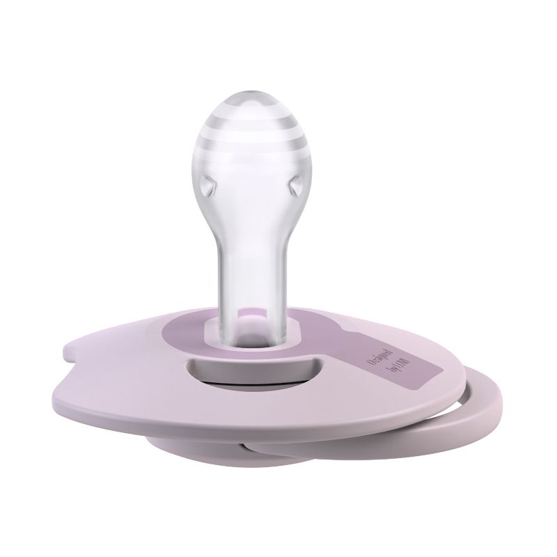 Силиконови динамични залъгалки Prime Lilac, LOVI, 6-18 м – 3