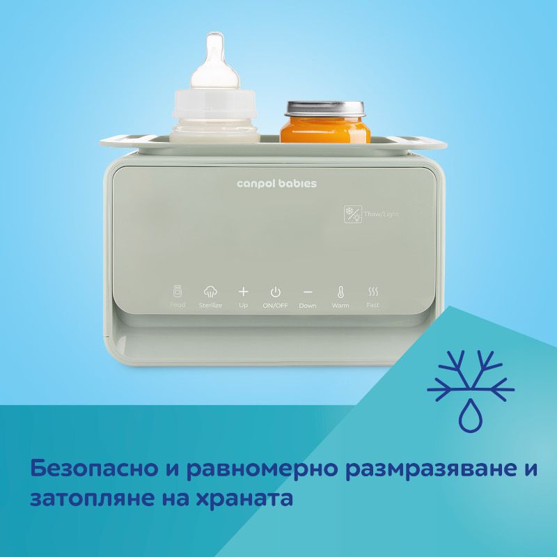 Нагревател и стерилизатор с термостат и лампа 7в1 Canpol babies – 6