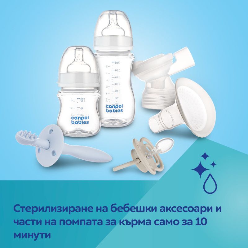 Нагревател и стерилизатор с термостат и лампа 7в1 Canpol babies – 10