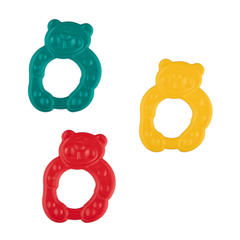 Гъвкава чесалка, Canpol babies, мече, 0м+, 1 бр.