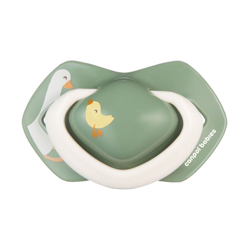 Симетрични залъгалки Canpol babies, Goose, 6-18м – 6