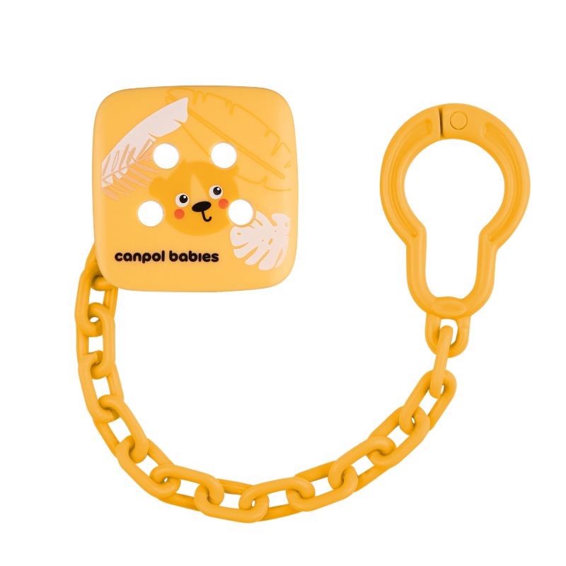 Клипс за залъгалка със синджир Canpol babies, BabiesBoo