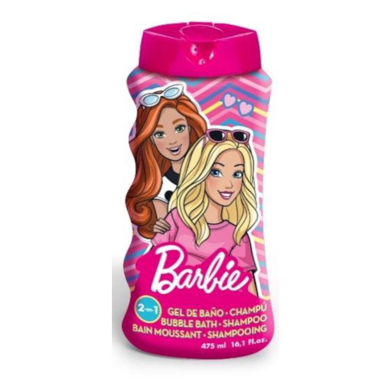 Душ гел и шампоан 2в1 Lorenay, Barbie, 475 мл
