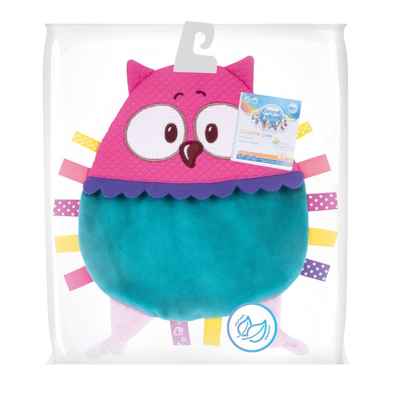 Мека играчка Canpol babies, „Forest friends“, бухал – 2