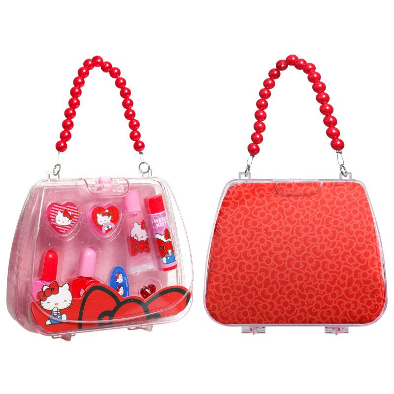 Детски козметичен комплект в чантичка Hello Kitty – 3