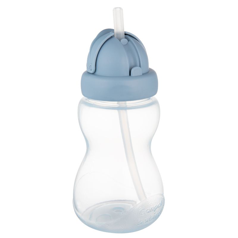 Шише с мека сламка и капаче, Canpol babies, розово – 4