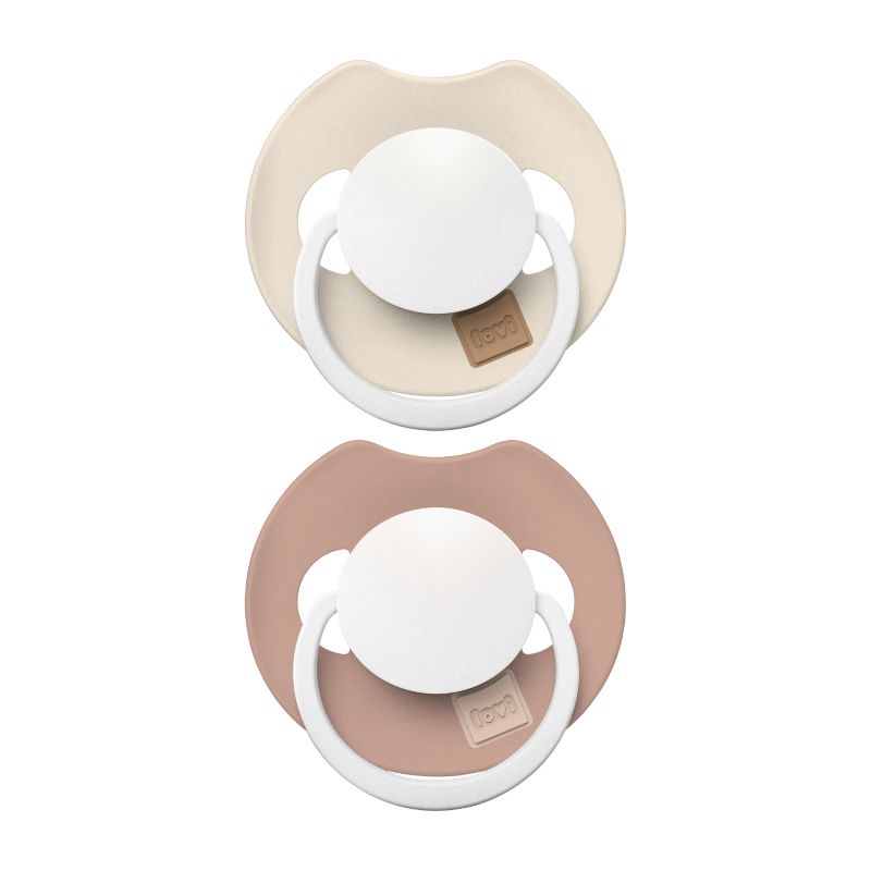 Силиконови динамични залъгалки Prime Glow, LOVI, 6-18 м