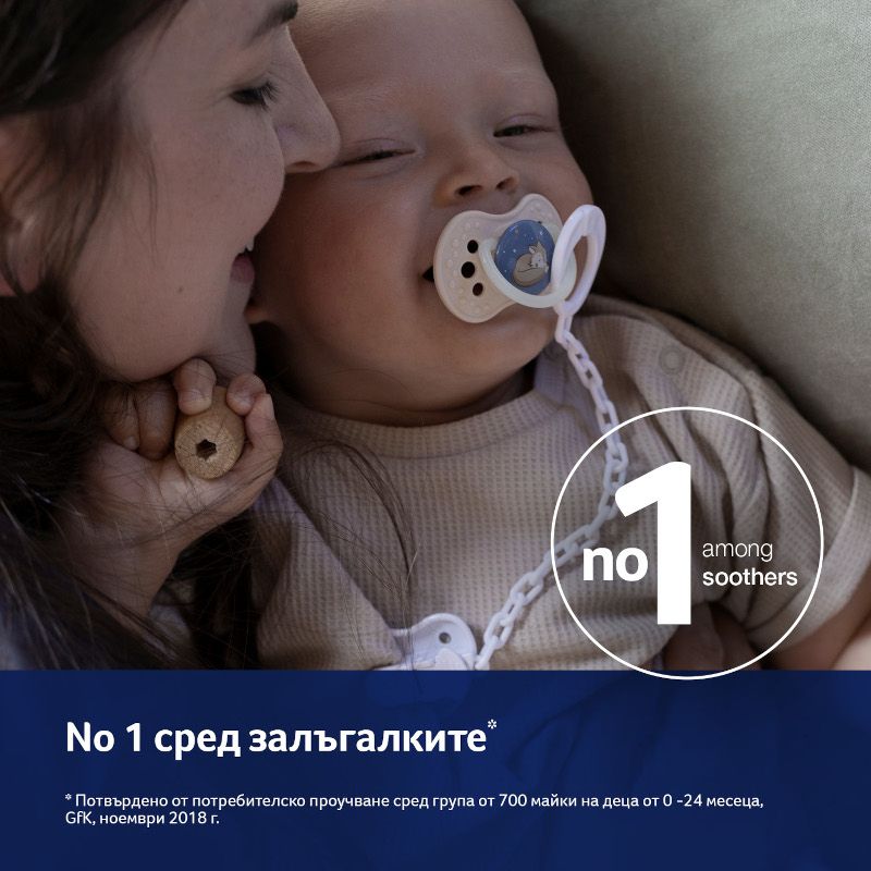 Силиконови залъгалки CapiChill Girl, LOVI, 2 бр., 18м+ – 4