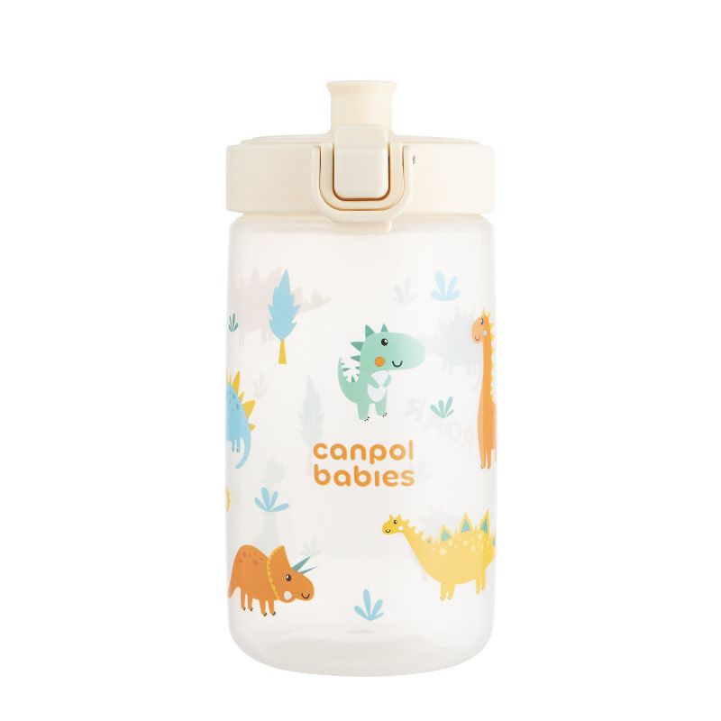 Шише Canpol babies Junior – 400 мл, 2, 5г+, бежаво – 4