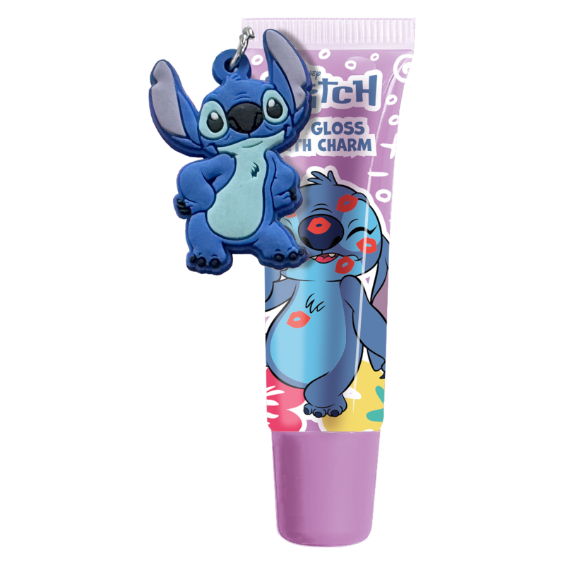 Гланц за устни с талисман Stitch, purple