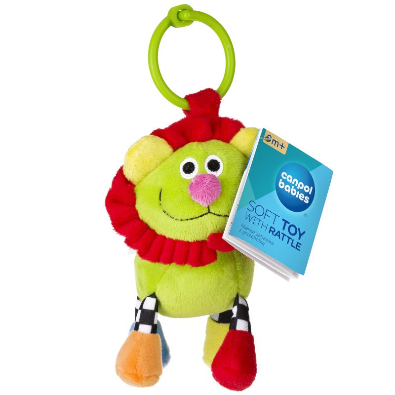 Мека играчка с дрънкалка Canpol babies, Crazy Animals – 2