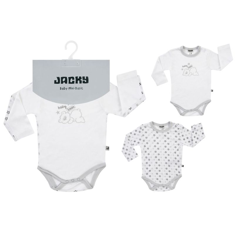 Боди с дълъг ръкав Jacky, Nos Tencel 2 бр.