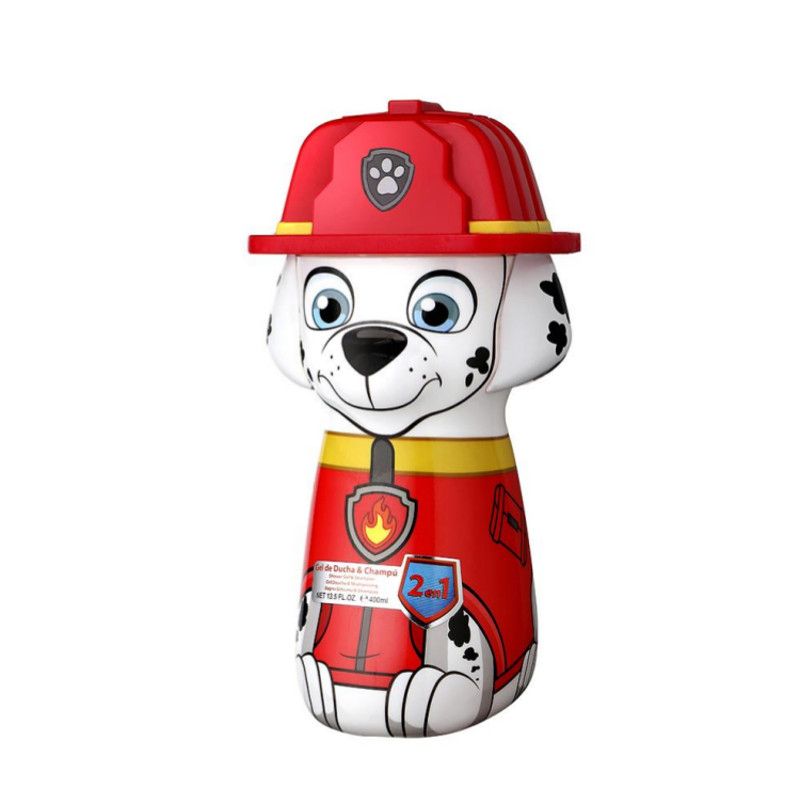 Душ гел и шампоан Paw Patrol 2D, Marshall, 400 мл