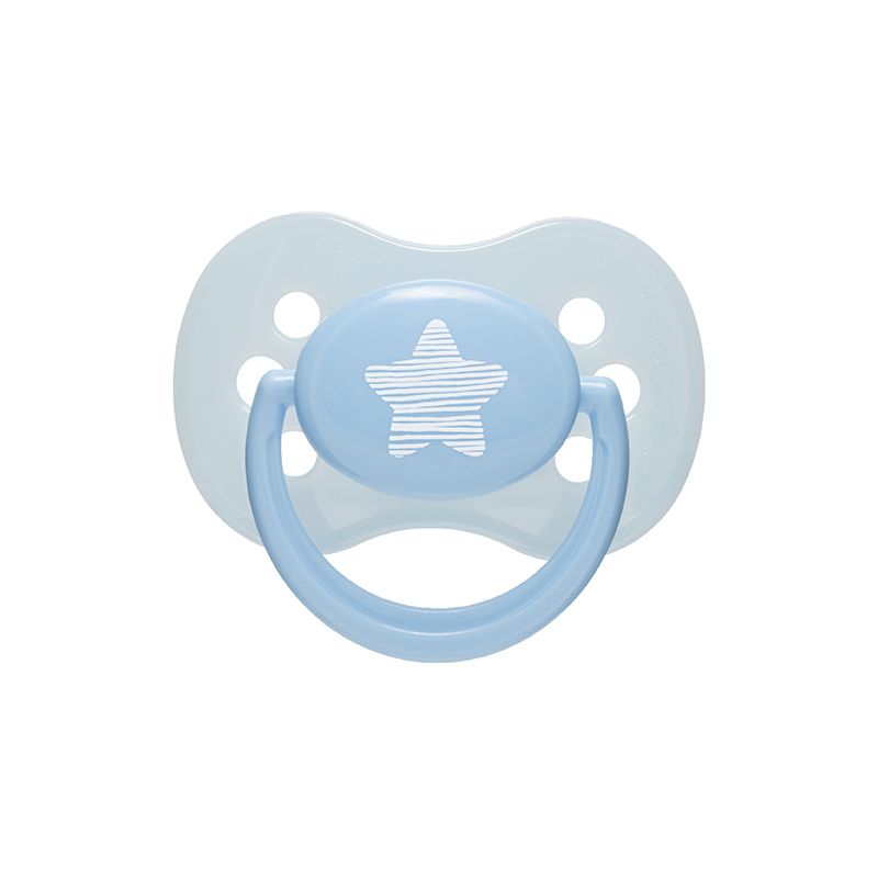 Симетрична залъгалка Canpol babies, Pastelove, 18м.+
