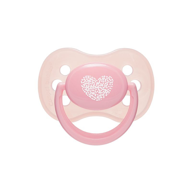 Симетрична залъгалка Canpol babies, Pastelove, 18м.+