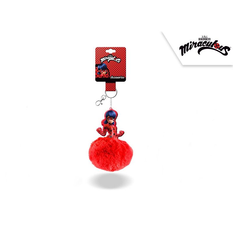 Ключодържател с пух LadyBug